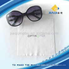 80%polyester 20%polyamide glasses cleaning cloth with LOGO printing